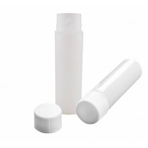 Simport Scientific Poly Vial, 6ml, Unlined, Push-On Cap, Bulk 2,000/cs, 2000PK 125514